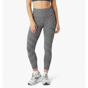 Beyond Yoga Spacedye High Waisted Midi Leggings Grey Charcoal Heather Size L